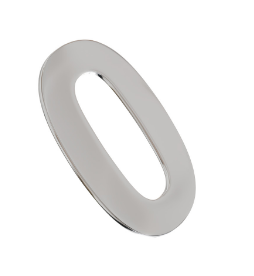 [0000002377012] ALGARISMO "0" INOX POLIDO IL-ALG-50