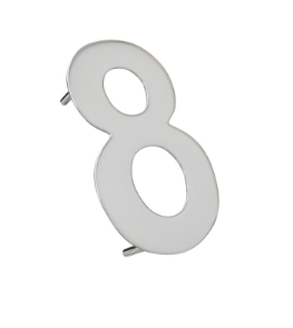[0000002377374] ALGARISMO "8" INOX POLIDO IL-ALG-156-INX