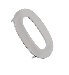 [0000002377380] ALGARISMO "0" INOX POLIDO IL-ALG-200-INX