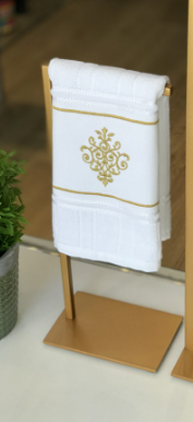 [0000002578278] PORTA-TOALHA SIMPLES LINEA INOX GOLD