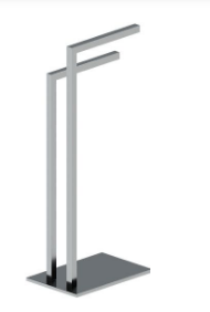 [0000002578325] PORTA-TOALHA DUPLO LINEA INOX  POL
